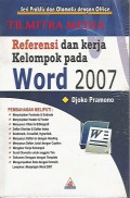 Referensi dan kerja Kelompok Pada Word 2007