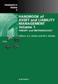 HANBOOK OF ASSET AND LIABILITY MANAGEMENT