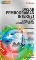 Dasar Pemrograman Internet dengan Xhtml/Css/Javascript/Dhtml
