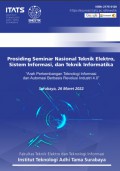 Prosiding Seminar Nasional Teknik Elektro, Sistem Informasi, dan Teknik Informatika 
